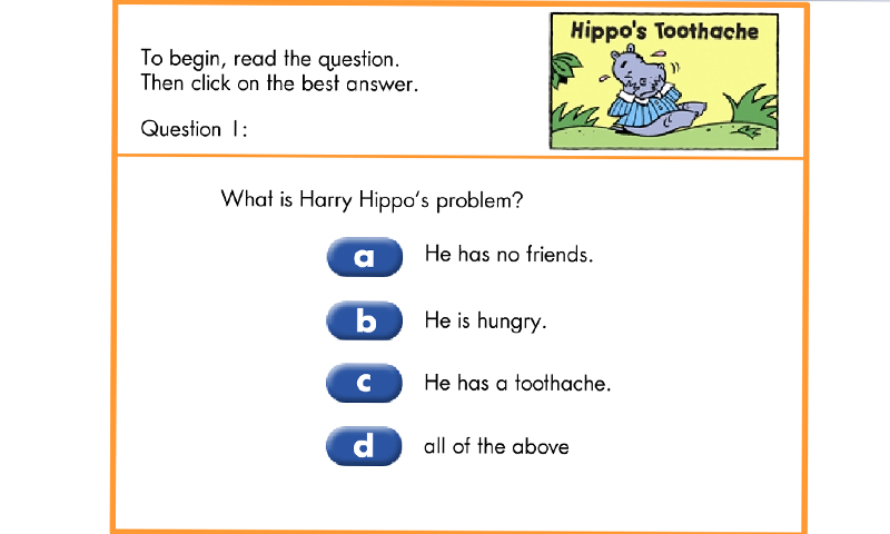 Hippo's toothache