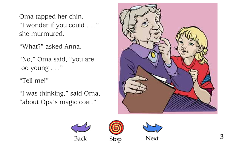 Anna and the magic coat