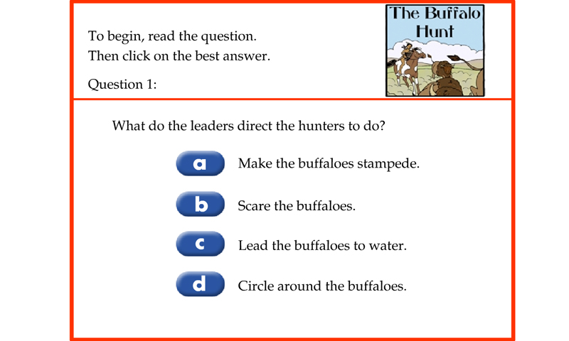 The buffalo hunt