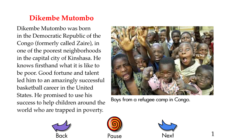 Success Stories 2 Dikembe Mutombo Quiz