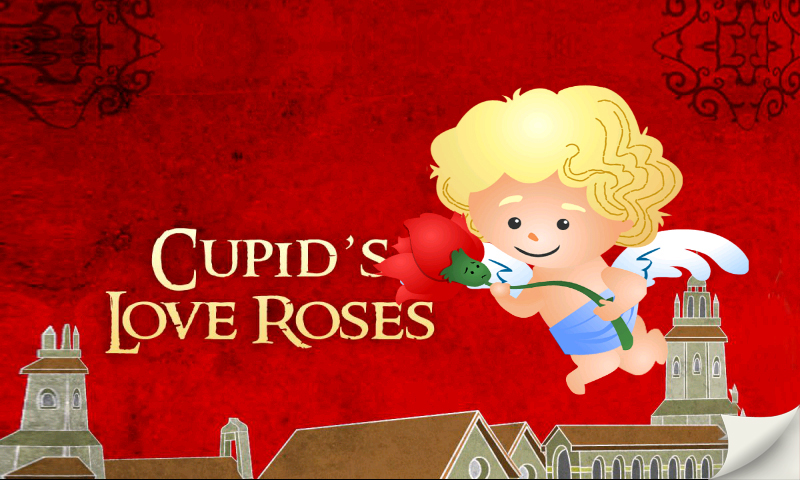 Cupid's love roses