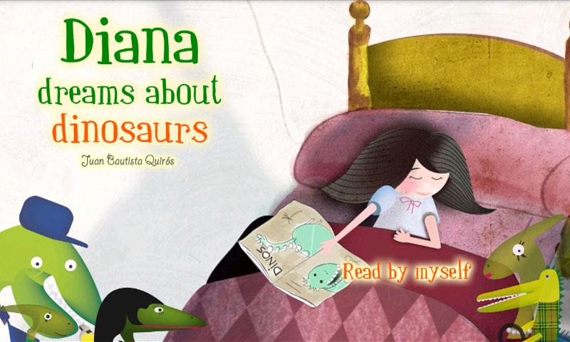 Diana dreams about Dinosaurs